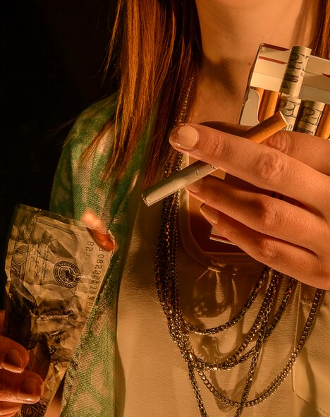 Minot Air Force Base, N.D., hosted The Great American Smoke Out at the 5th Medical Group Nov. 19, 2015. The base Health and Wellness Center hosted the event to educate Airmen on the detrimental effects smoking can have on the body and in an effort to assist smokers on their road to beating the addiction. (U.S. Air Force photo/Senior Airman Stephanie Morris)