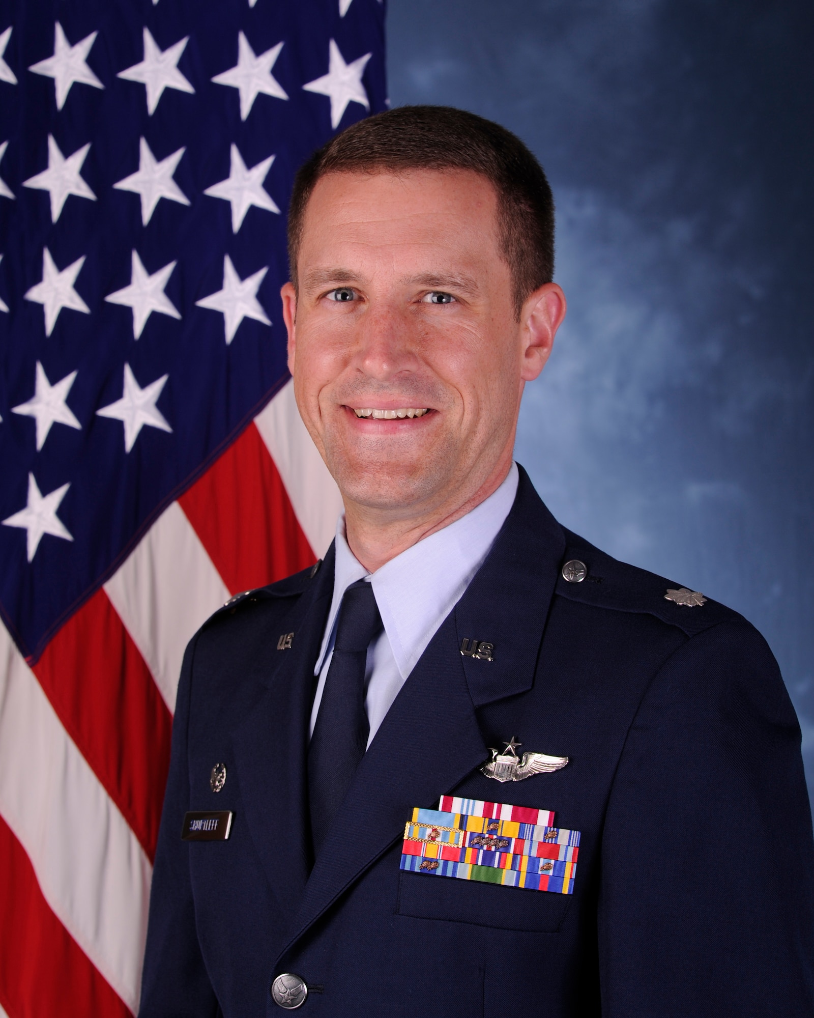 Lt. Col. Andrew Shurtleff, 325th Operation Support Squadron commander.