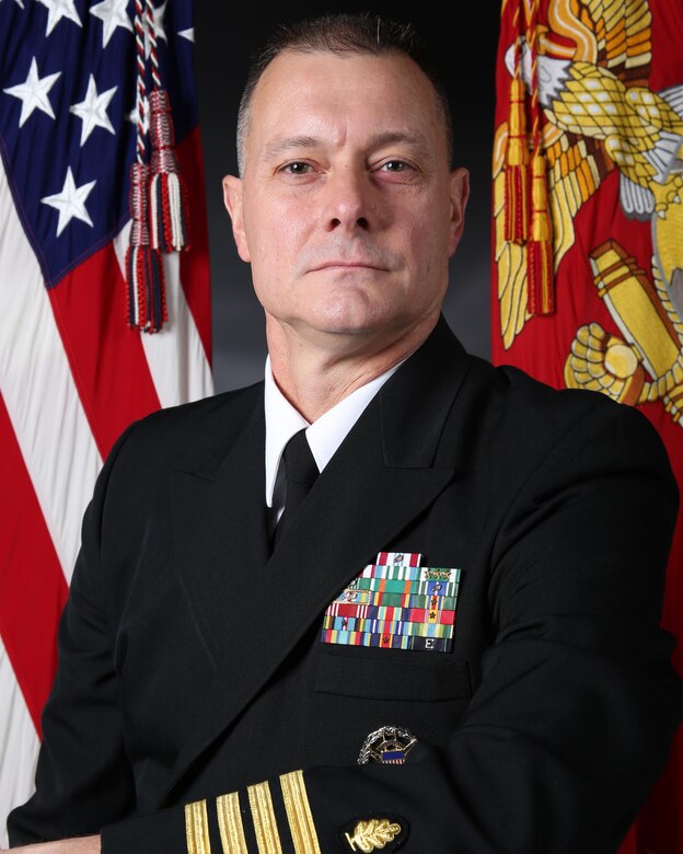 CAPT. Brian G. Tolbert, 2nd Medical Battalion commanding officer