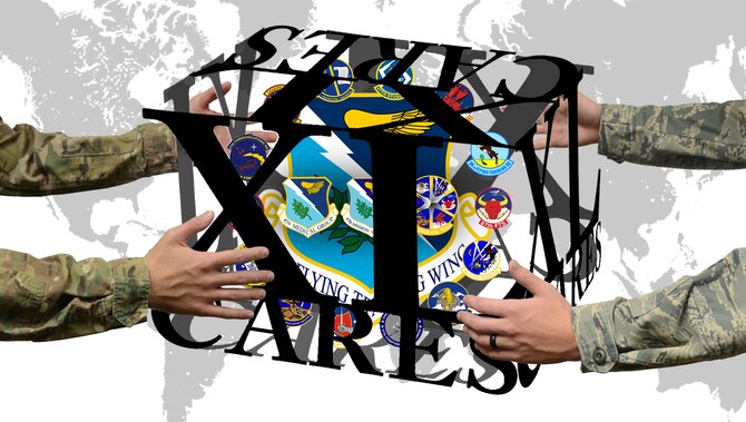 “Operation Spoil the Deployer” is slated to be a semi-annual event designed to collect donations for care packages for all of Team XL’s deployed members. (U.S. Air Force graphic by Tech Sgt. Steven R. Doty)