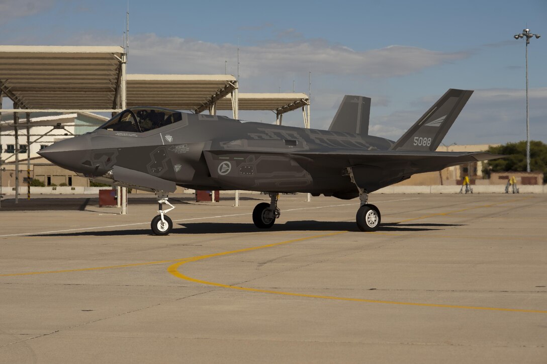 The first two Norwegian F-35s arrived at Luke Air Force Base, Arizona, Nov. 10, 2015. Shortly after, a Norwegian pilot flew the F-35 Lightning II for the first time, in conjunction with the Royal Norwegian air force’s birthday. 