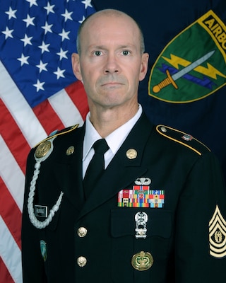 Command Sergeant Major Peter Running USACAPOC(A)