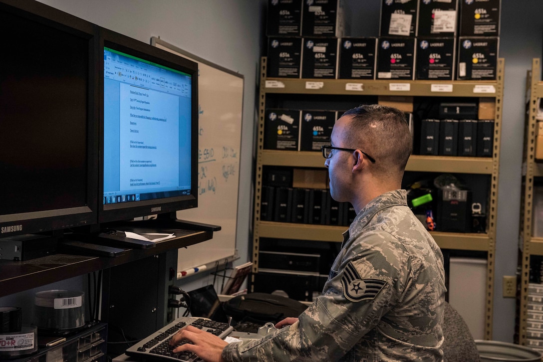 Staff Sgt. Sean Cea, 367th Training Support Squadron client support administrator and native of Palm Bay, Fla., has been in the Air Force for nine and a half years and is the Support Airman of the Week at Sheppard Air Force Base, Texas, for the week of Nov. 17-23, 2015. Cea is responsible for ensuring the health of client information systems, distributing and controlling 1.3 thousand commercial software licenses, monitoring and applying security patches for network orders and assisting with instructional technology design and improvement. (U.S. Air Force courtesy photo)