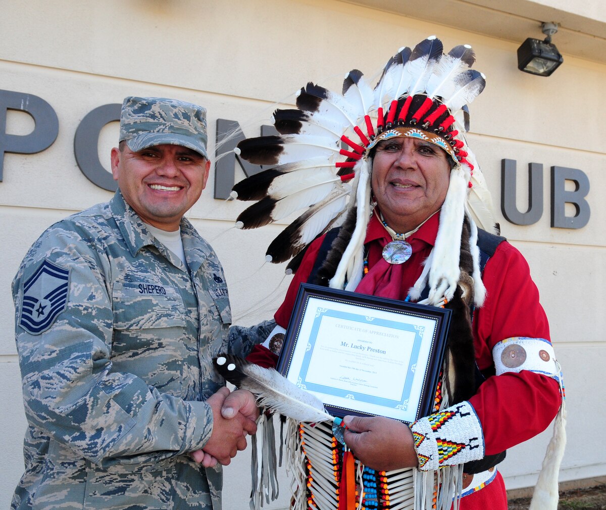Native American Heritage observance > Beale Air Force Base > Article Display