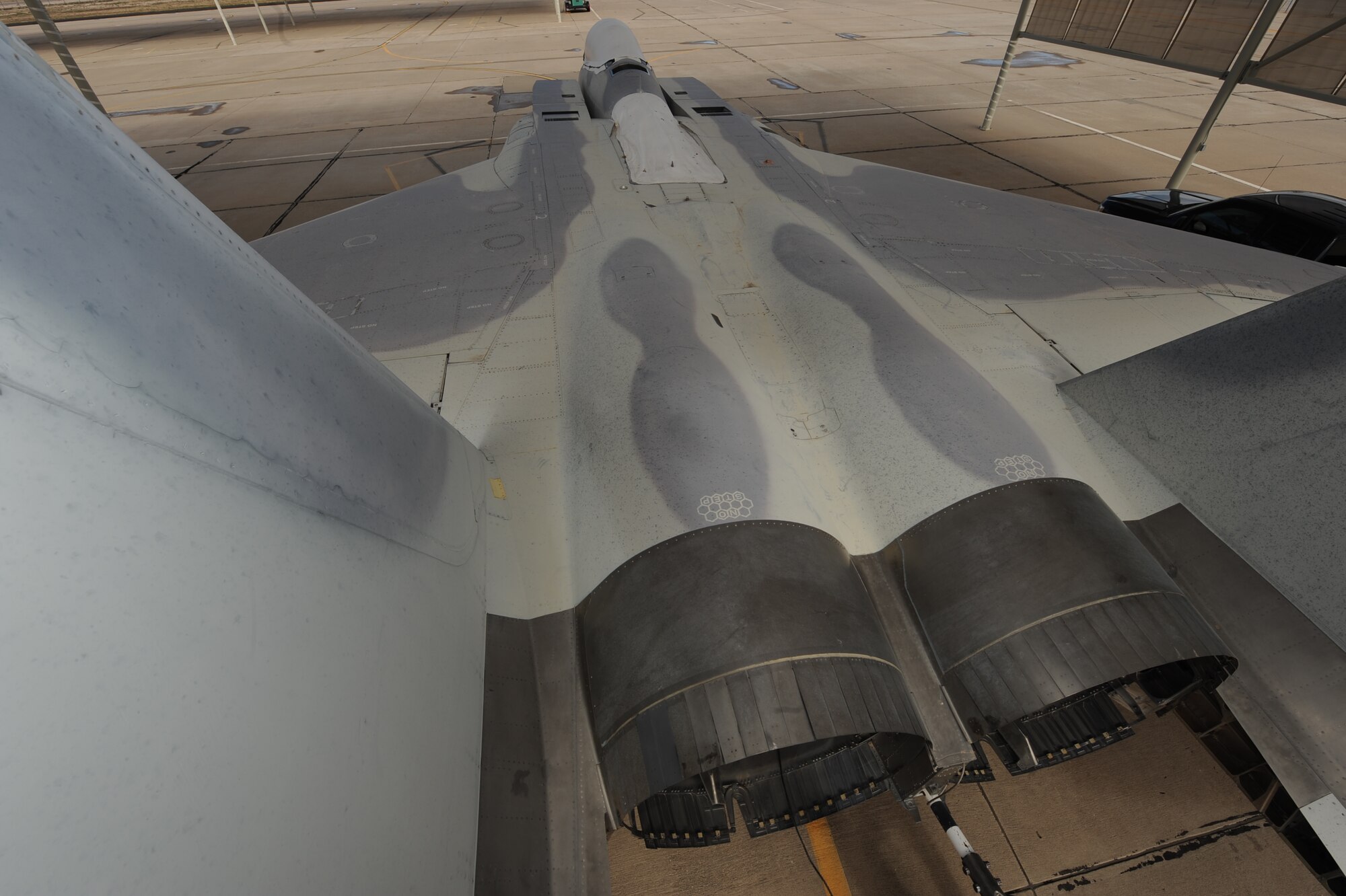 A U.S. Air Force F-15A Eagle awaits disassembly on the flightline at Davis-Monthan Air Force Base, Ariz., Nov. 16, 2015. The National Museum of the U.S. Air Force transferred the F-15 A from the 309th Aerospace Maintenance and Regeneration Group to the Western Air Defense Sector at Joint Base Lewis-McChord, Wash., for use as a static display. As part of their North American Aerospace Defense Command mission, the WADS has tactical oversight of seven air defense alert fighter units, three of which fly the F-15 Eagle. (U.S. Air Force photo by Airman Basic Nathan H. Barbour/Released) 