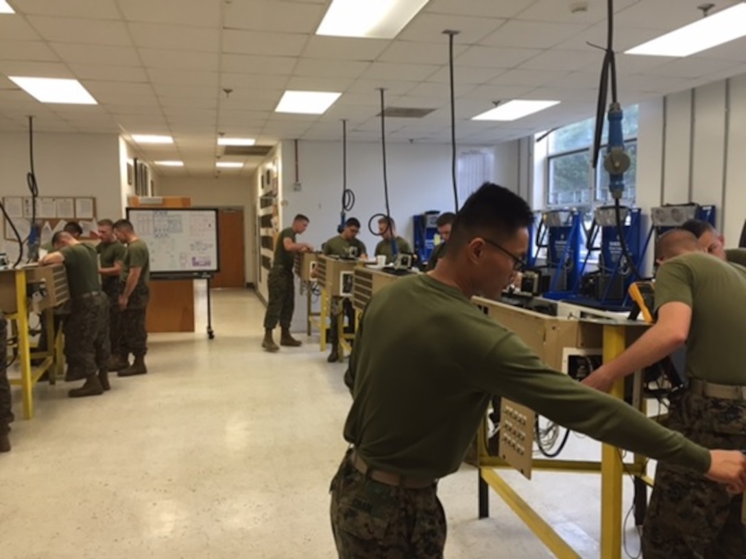 Marines attending the Basic Refrigeration and Air Conditioning Technician course 6-15 (BRACT 6-15) aboard Courthouse Bay, Camp Lejeune, N.C., conduct practical application exercises troubleshooting Small Field Refrigeration System Enhanced Refrigeration units. These application exercises build upon information taught in the classroom and will help the Marines accurately troubleshoot and repair these systems, which support various life sustaining operations from storing blood and other medical supplies to storing perishable food items; in the Operating Forces.

