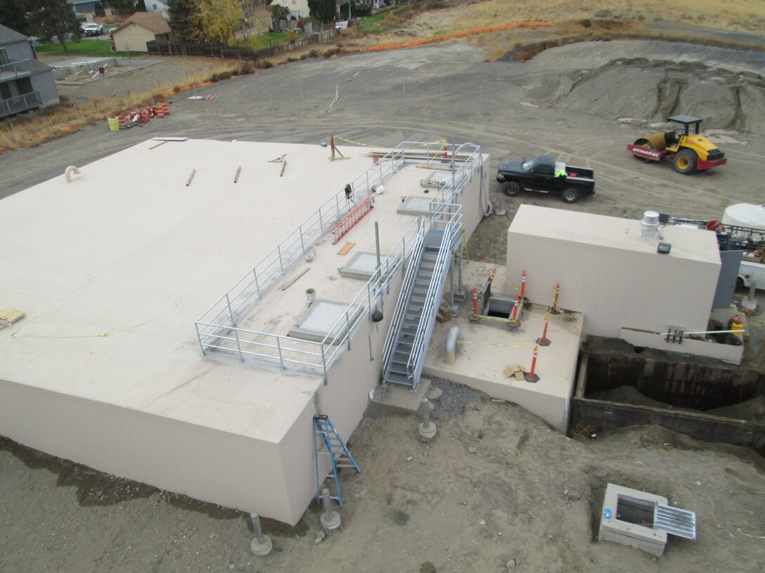 Construction of McNary Lock and Dam's new potable water distribution system was completed and put into service on Friday, Nov. 20, according to U.S. Army Corps of Engineers officials.