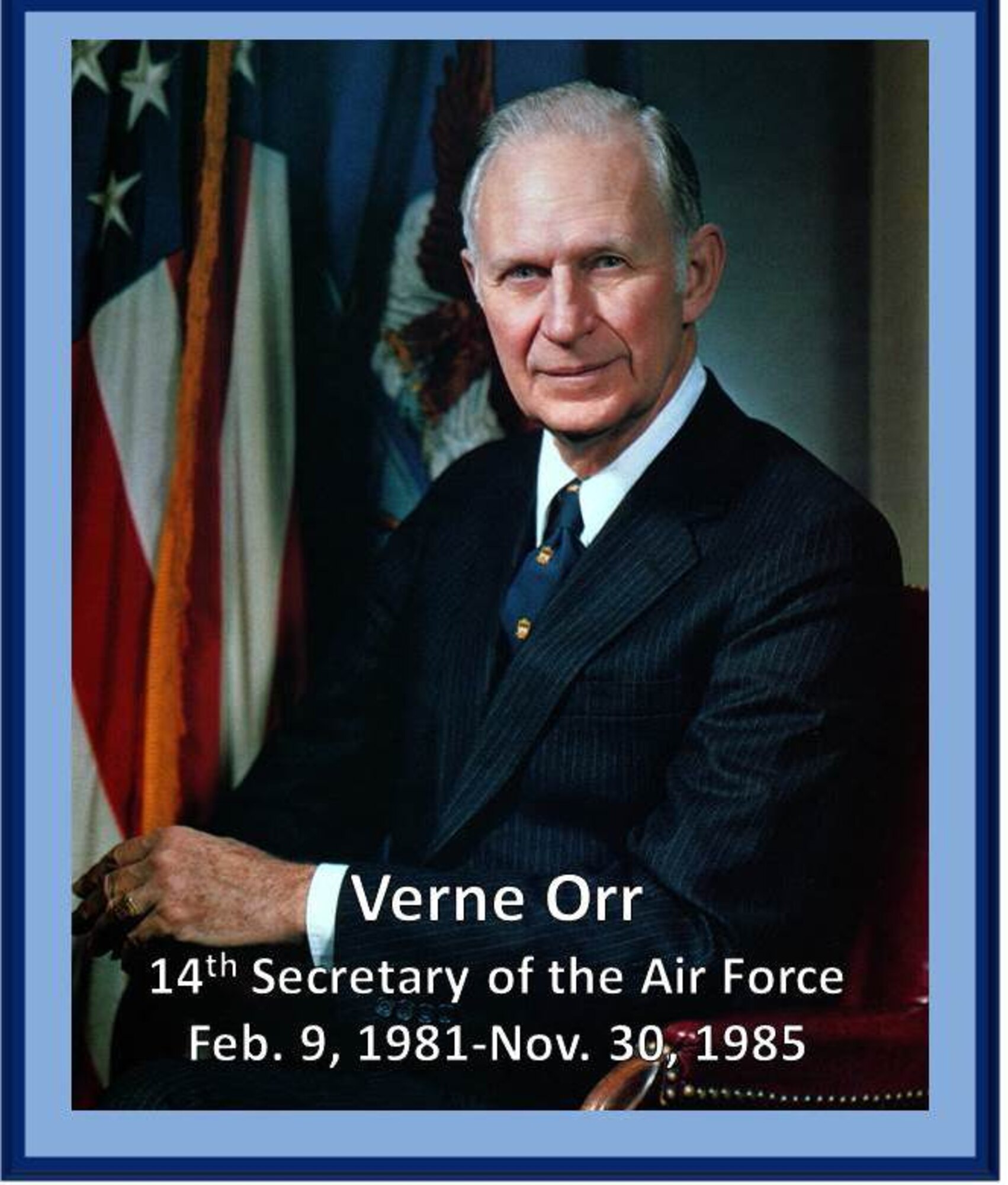 2016 Air Force Association Verne Orr Award nominations due to Air Force
Personnel Center by Jan. 7.