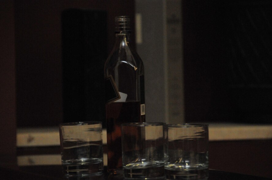 Even a small amount of alcohol has an effect on your body. It takes two hours for your body to metabolize one drink. (U.S. Air Force photo by Tech. Sgt. Terrica Y. Jones/Released)
