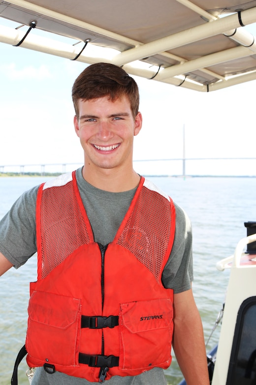 Josh Isaacks was one of two student interns with the Charleston District this fall. They went to various Charleston District projects as part of our STEM program, which looks to increase interest in STEM subjects and careers in America's youth.