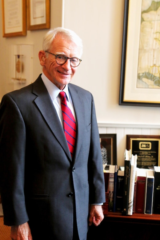 Mayor Joseph P. Riley, Jr. was sworn into the Office of Mayor of Charleston in 1975 and has changed the city in those 40 years. In that time, the Charleston District has worked with him on several very visible projects in the Charleston area and he has been crucial to the success of the Corps here. 