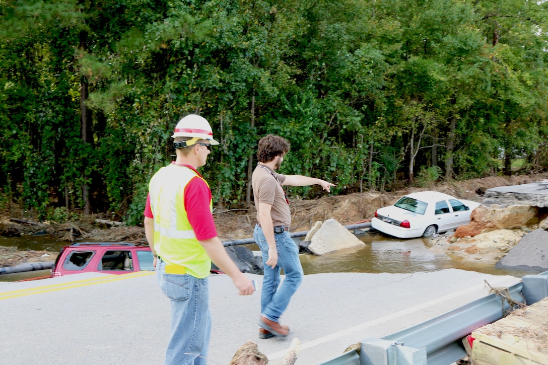 South Carolina saw historic amounts of rain in October, which caused a flooding event like had never been seen before. The Charleston District was tasked to respond by inspecting 682 dams throughout the state in two weeks, among other projects.