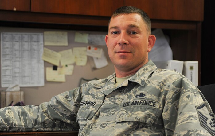 “I’m going to Indiana with my family so that my wife’s parents can meet our new daughter.” – Master Sgt. Joshua Shepherd, 57th Wing flight safety (U.S. Air Force photo by Senior Airman Mikaley Kline)