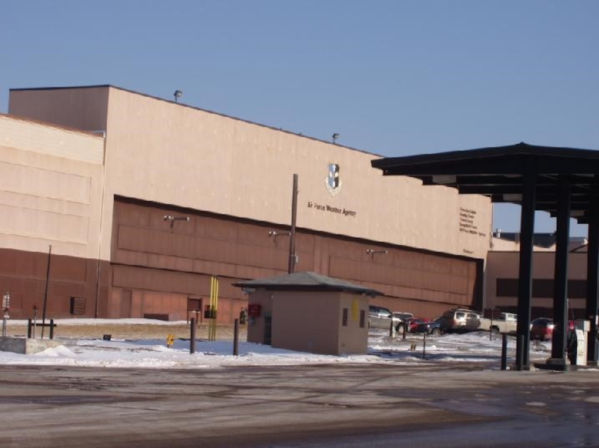 This used to be the Martin Bomber Plant, which produced the Enola Gay and Bock’s Car. Today, it is no longer an aircraft production plant, but a multi-use facility that includes one of the Air Force’s newest and most rapidly evolving capabilities, a cyberspace operations unit, the 960th Network Warfare Flight. (Courtesy photo)  
