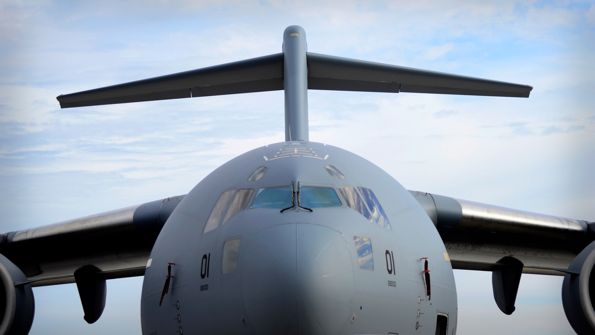 A C-17 Globemaster III sits on the flight line at Pápa Air Base, Hungary, Nov. 17, 2015. Pápa hosted the biannual meeting of the Strategic Airlift Capability Steering Board and NATO Airlift Management Programme Board, where board members discussed the future of the SAC Program. (U.S. Air Force photo by Senior Airman Areca T. Bell/Released)