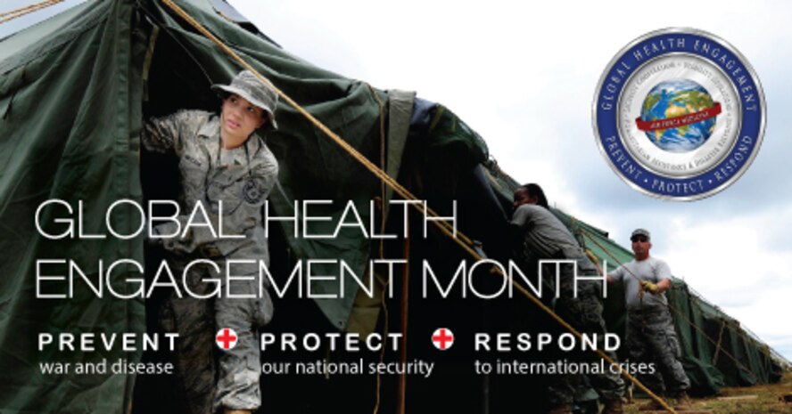 Global Health Engagement Month (Air Force Graphic)