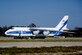 An Antonov AH-124-100 delivers rocket equipment upon its arrival at Vandenberg Air Force Base, Calif., Sept. 9, 2014. A similar aircraft -- the Antonov AN-124, one of the largest cargo aircraft in the world, made its way from a production facility in Huntsville, Ala., to deliver an Atlas V booster here Nov. 20. (U.S. Air Force photo/Senior Airman Shane Phipps)