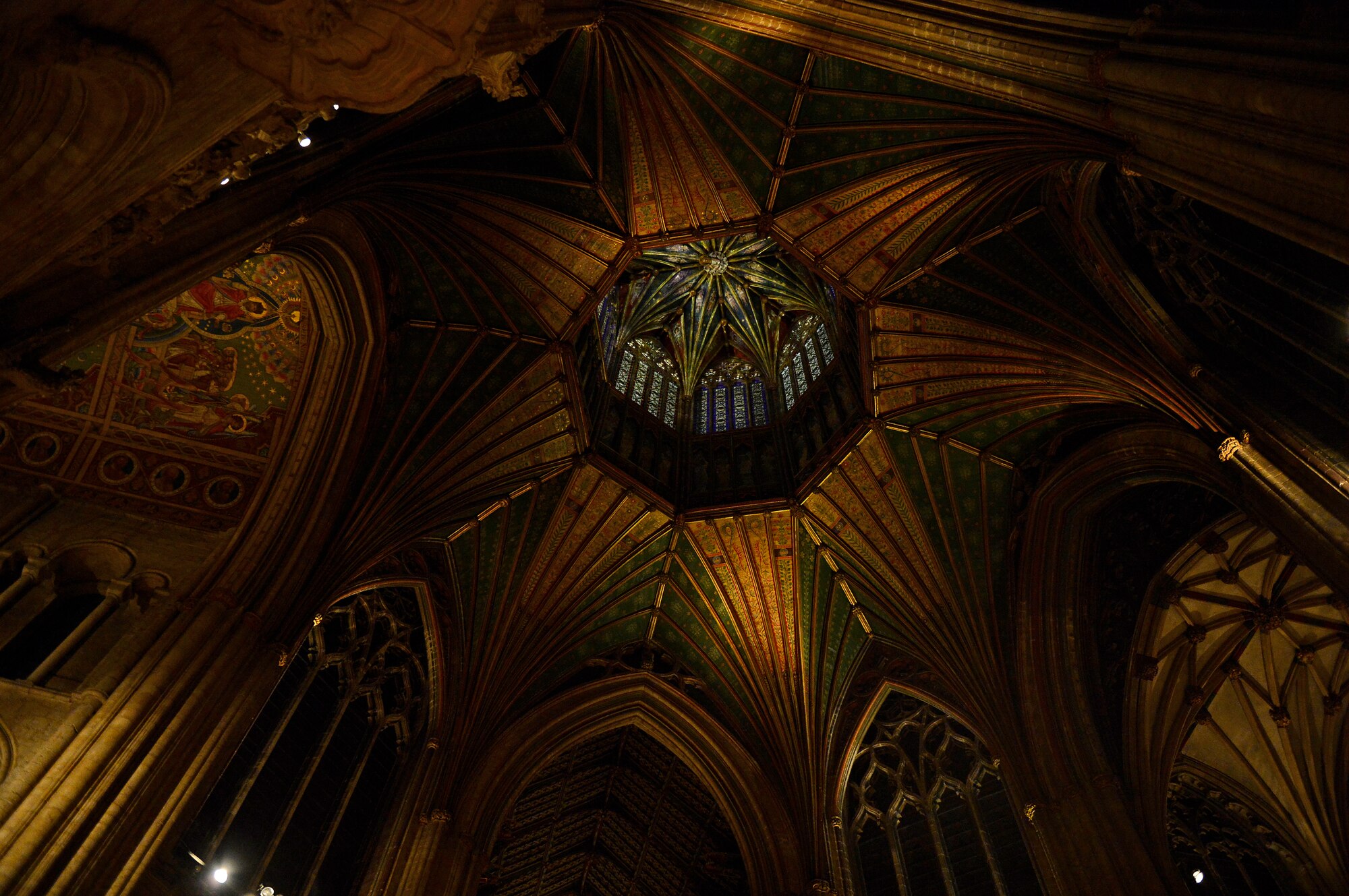 The Ely Cathedral opened its for a Thanksgiving Eve service in England, Nov. 25, 2015. The 29th Annual Thanksgiving Service gave U.S. service members in England an opportunity to enjoy an American holiday service within the British community. (U.S. Air Force photo by Airman 1st Class Erin R. Babis/Released)
