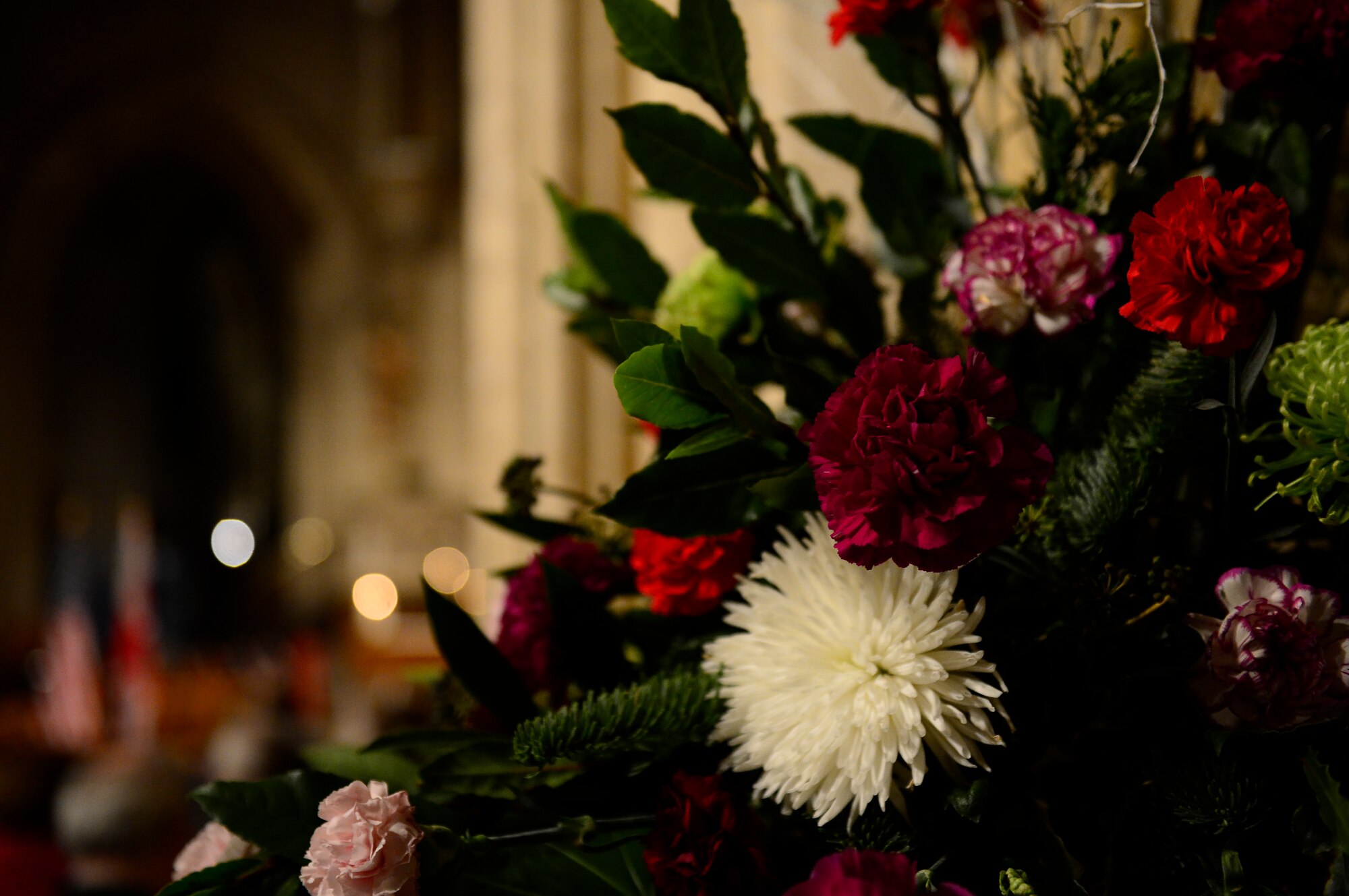 A Thanksgiving Eve Service held at Ely Cathedral in Ely, England, Nov. 25, 2015. The 29th Annual Thanksgiving Service gave U.S. service members in England an opportunity to enjoy an American holiday service within the British community. (U.S. Air Force photo by Airman 1st Class Erin R. Babis/Released)

