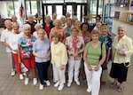 The Depot Women’s Club members and friends, a club in existence since 1963, pause for a group shot after visiting DLA Distribution Susquehanna, Pa. to discuss the history and mission of both their club and the Defense Distribution Center Susquehanna installation.  