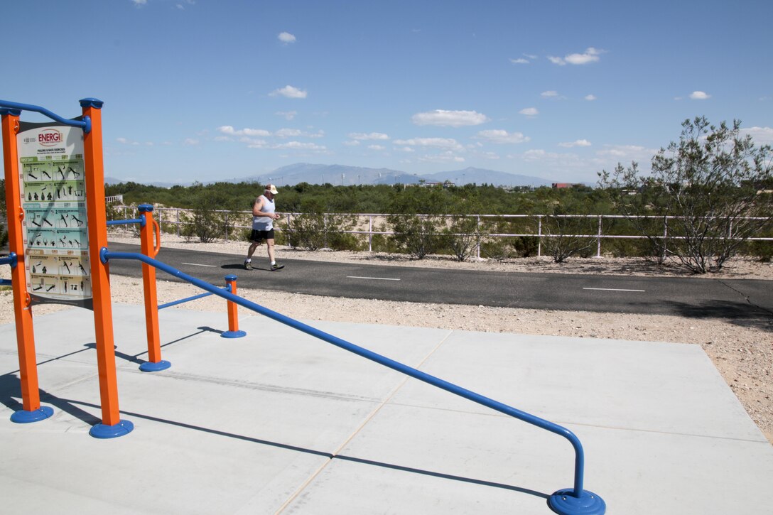 The Kino Environmental Restoration Project features a 2.2-mile paved path around the basin for walking, jogging, bicycling, and wildlife viewing. KERP and the Kino Sports Complex are also on "The Loop" with more than 100 miles of multi-use paths around Tucson.