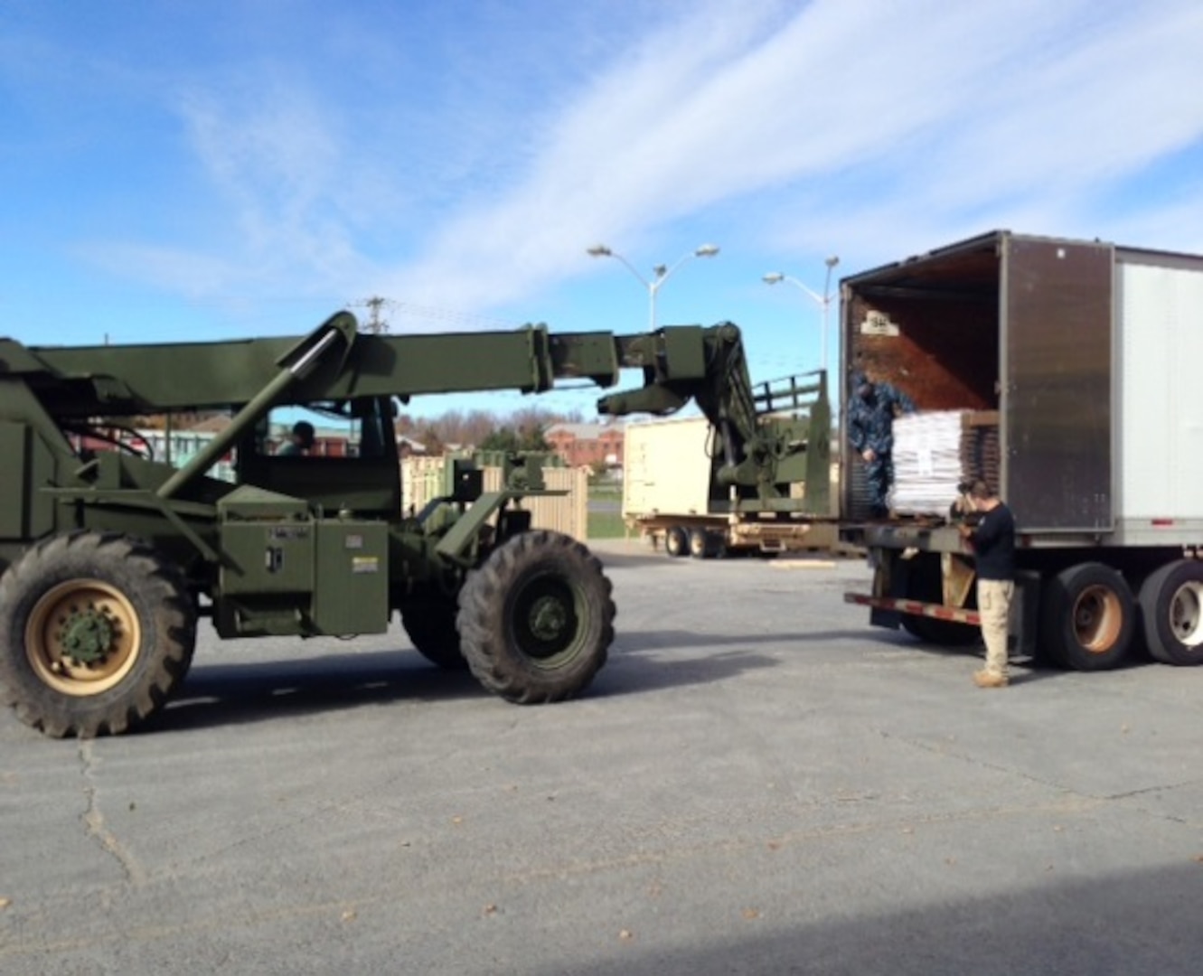 The Defense Logistics Agency Distribution Expeditionary team completes their seventh mission in support of HQDA EXORD 119-14 BCT Reorganization/490 Excess Equipment Drawdown at Ft. Bragg, N.C.