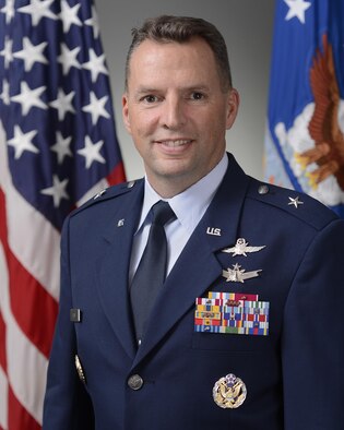 Official Air Force Image: BGen Patrick Higby Bio Photo