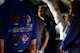 Guests from the 100th Bomb Group Foundation reunion listen as U.S. Air Force Staff Sgt. Michael Faux, 100th Aircraft Maintenance Squadron KC-135 Stratotanker flying crew chief, speaks about his job Sept. 24, 2015, at Louis Armstrong New Orleans International Airport in New Orleans, La. The static display was just one of the visits planned for the 100th Bomb Group Foundation reunion which has been held for more than 40 years. (U.S. Air Force photo by Senior Airman Victoria H. Taylor/Released)