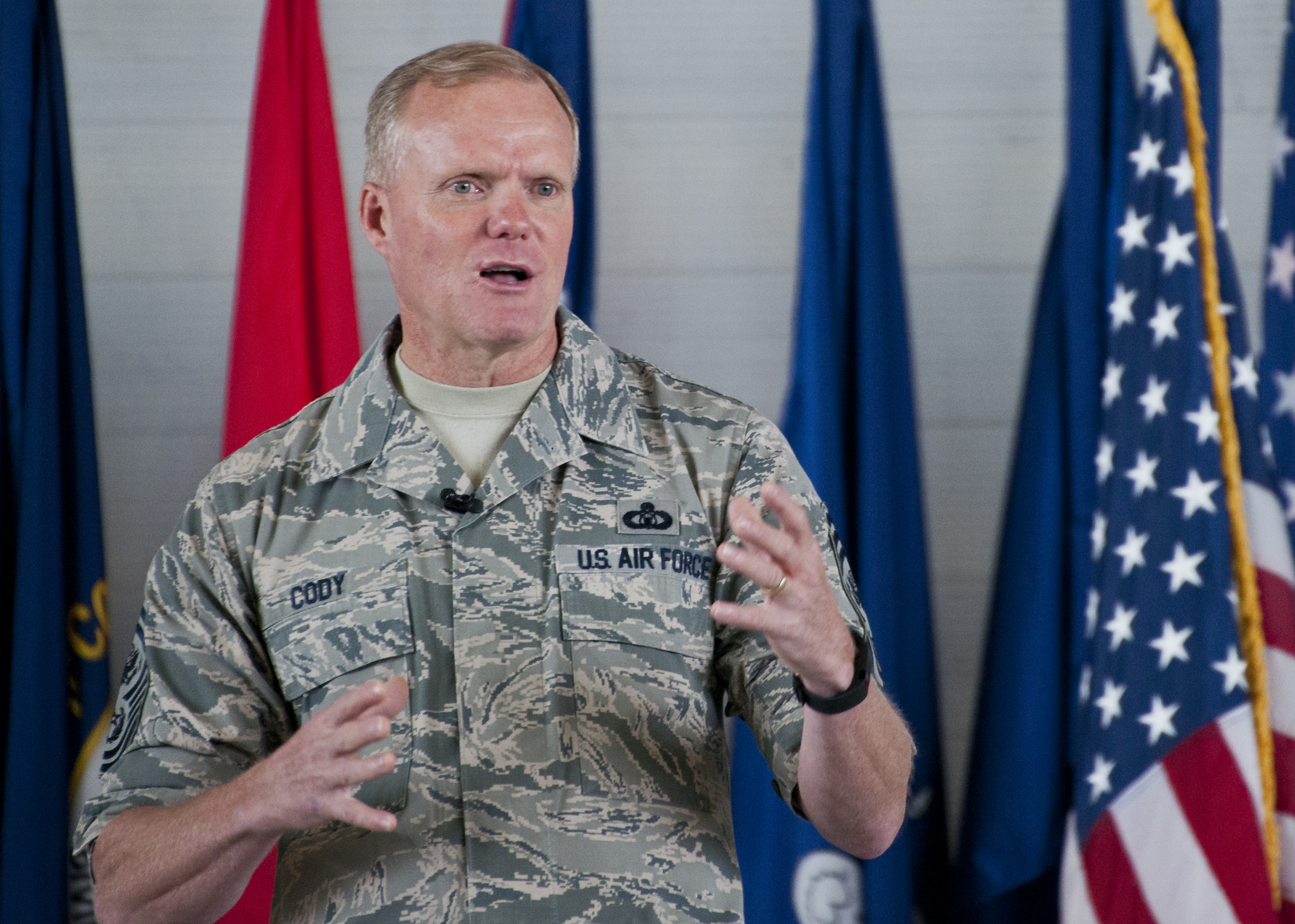 CMSAF visits Eglin