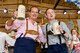 Col. Armin Havenith, the commander of the German Air Force Command United States and Canada, and Col. Robert E. Kiebler, the 49th Wing commander at Holloman, toast after tapping the keg at the 19th annual Oktoberfest at Holloman Air Force Base, N.M. on Sept. 26. The German Air Force hosts Oktoberfest every year, flying in authentic German food, beer and chefs to celebrate the festival. (U.S. Air Force photo by Airman 1st Class Randahl J. Jenson) 
