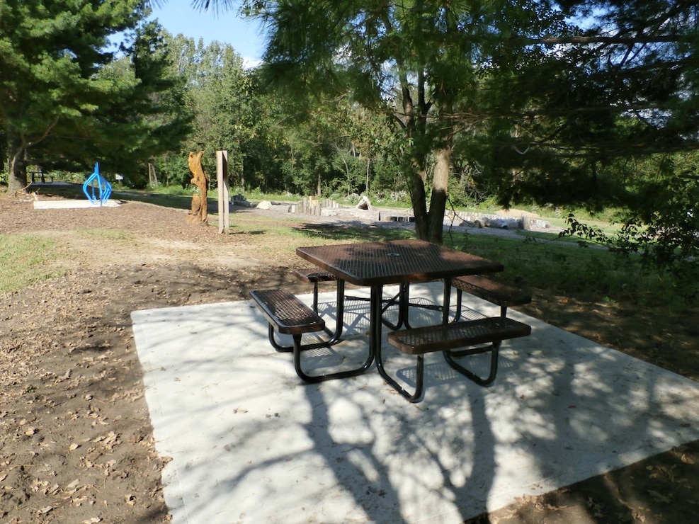 Picnic Table at Playscape        