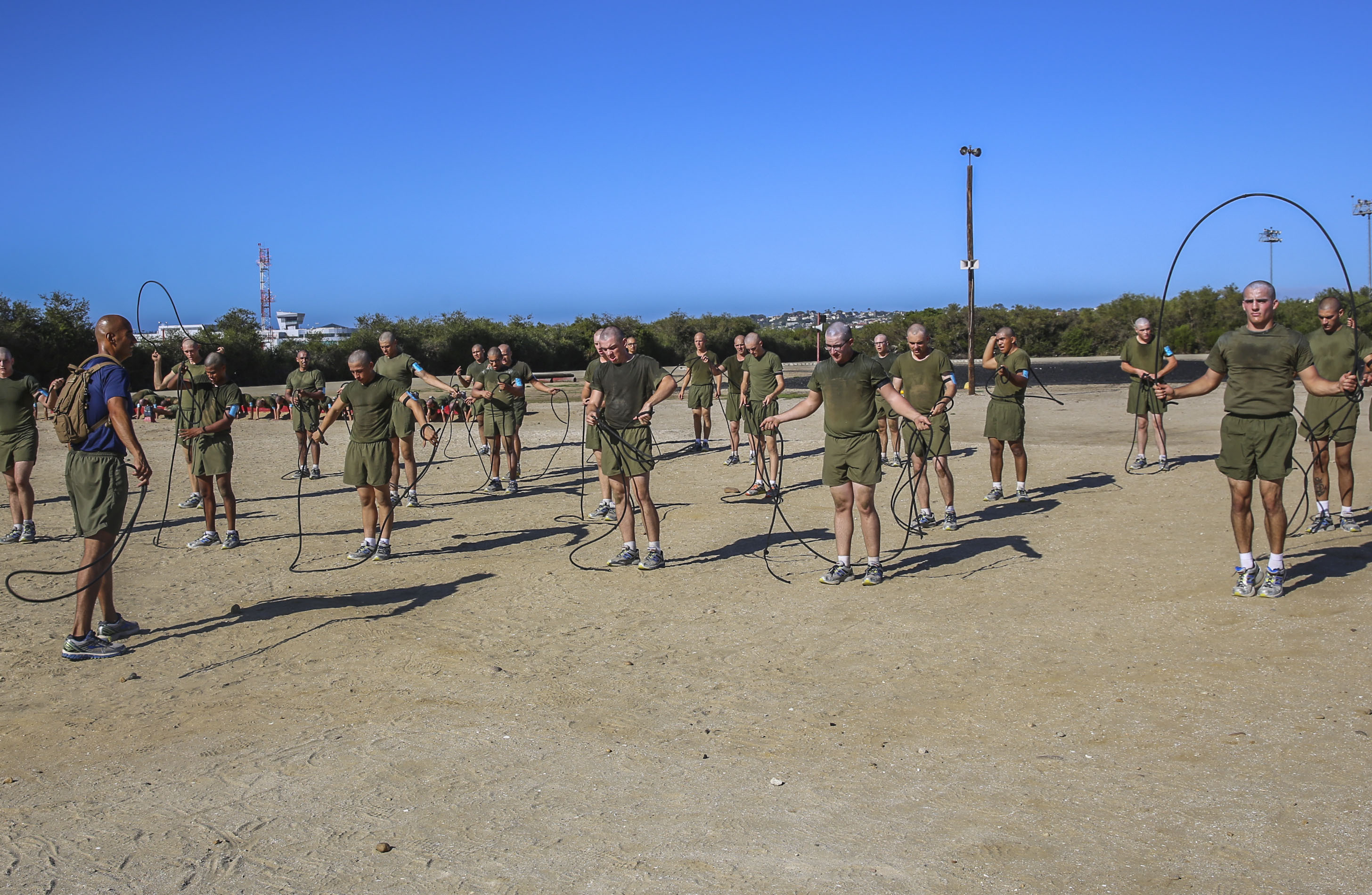 Endurance is tested for the recruits of Mike Company