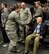 Airman 1st Class Melony McGreevy shakes hands with former U.S. Army Air Corps Tech. Sgt. Herman ‘Herk’ Streitburger, Pease Air National Guard Base, New Hampshire, Oct. 3, 2015. Streitbuger, a prisoner of war during World War II, spoke to Airman about being shot down, surviving a prisoner of war camp and his eventual escape. (U.S. Air Natonal Guard photo by Staff Sgt. Curtis J. Lenz) 