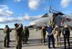 Members of the Baltic Defense College tour   take pictures with a 74th Expeditionary Fighter Squadron A-10 Thunderbolt II attack aircraft during a tour at Amari Air Base, Estonia, Sept 30, 2015. The group included 58 majors and lieutenant colonels from 12 countries who are currently attending the Baltic Defense College. (U.S. Air Force photo by Andrea Jenkins/Released)