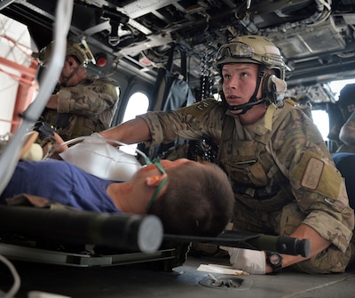 New York Air National Guard pararescue jumpers test wearable medical ...