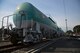 Fuel karts, each capable of holding 14,800 gallons of fuel, sit on tracks after having fuel removed at Yokota Air Base, Japan, Oct. 1, 2015. Yokota is the only base in Japan that still receives fuel by train. (U.S. Air Force photo by Senior Airman David Owsianka/Released)