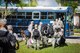 Airmen from the 154th and 15th Maintenance and Aircraft Maintenance Squadrons load onto buses to depart for a deployment, Sept. 26, 2015, at Joint Base Pearl Harbor-Hickam. The total force unit is deploying to the Central Command Area of Responsibility as part of the Hawaiian Raptors' first operational deployment. (U.S. Air National Guard photo by Airman 1st Class Robert Cabuco/released)