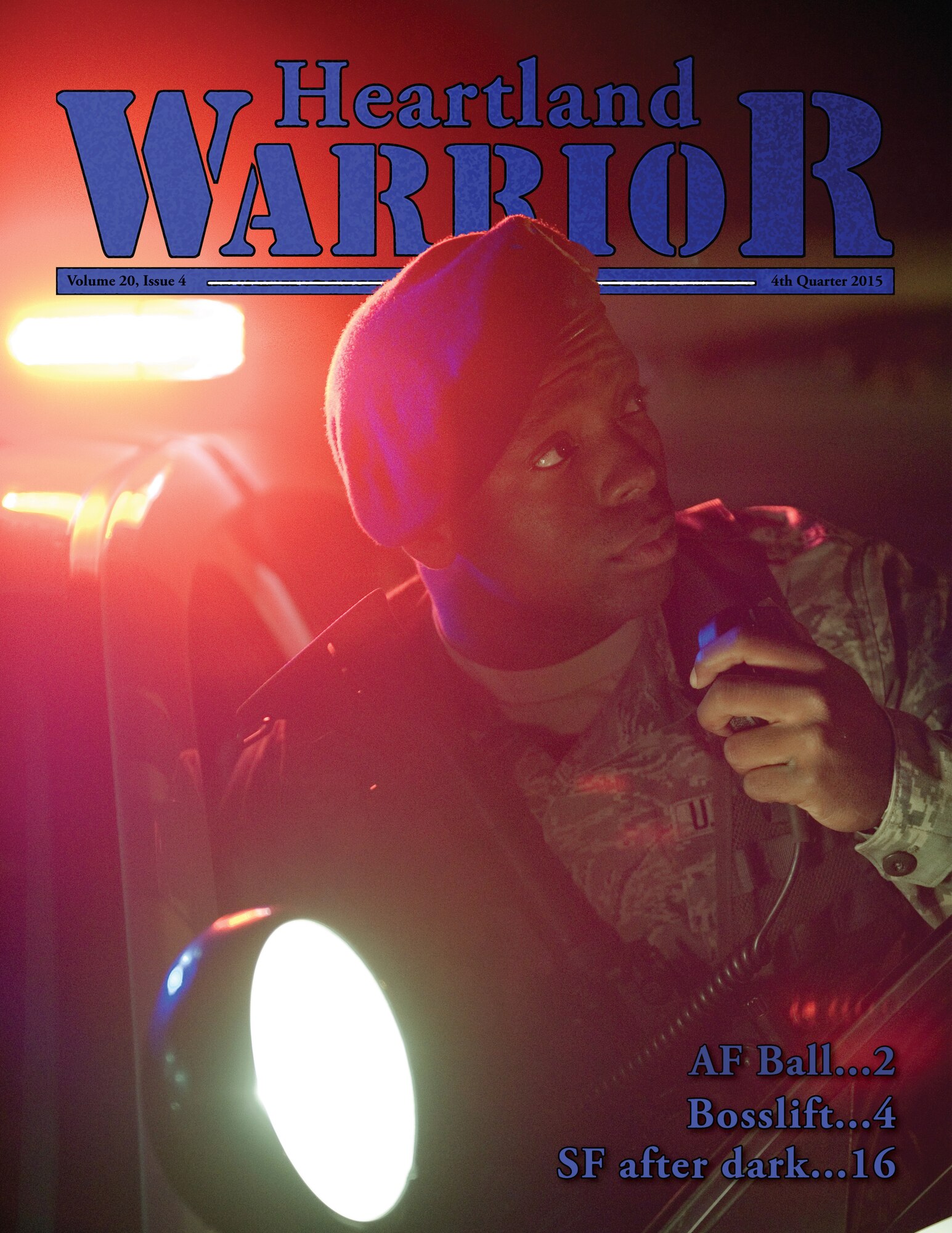 The 4th Quarter issue of the Heartland Warrior is now online. The issue contains 18 pages of stories, photos and features pertaining to Grissom and the U.S. Air Force. (U.S. Air Force photo/Tech. Sgt. Benjamin Mota)