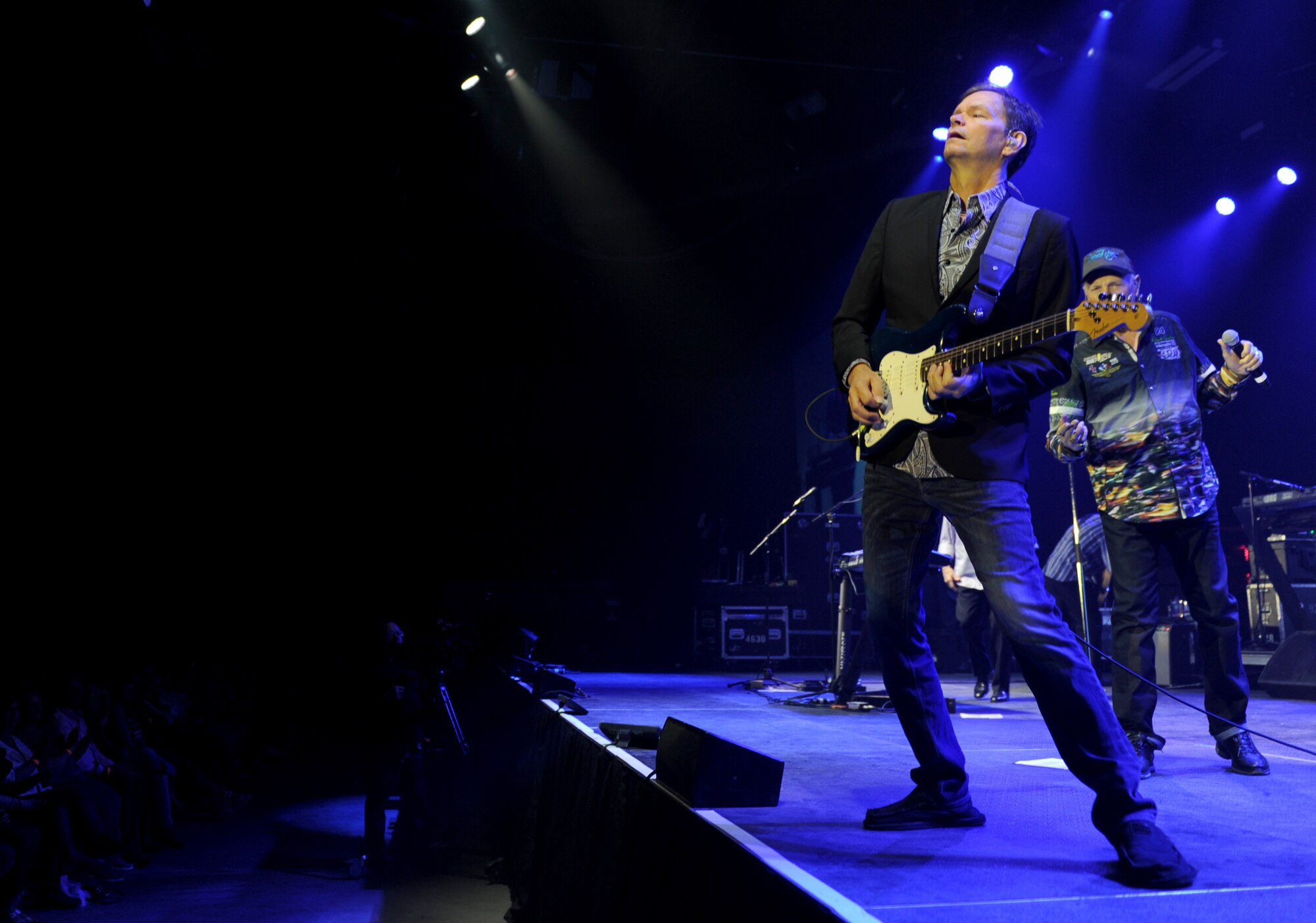 The Beach Boys perform at Norsk Høstfest festival at Minot, N.D. Oct. 3, 2015. The Beach Boys have been together since the 1960s and were performing at the festival during Military Appreciation Day.(U.S. Air Force photo by Staff Sgt. Chad Trujillo)
