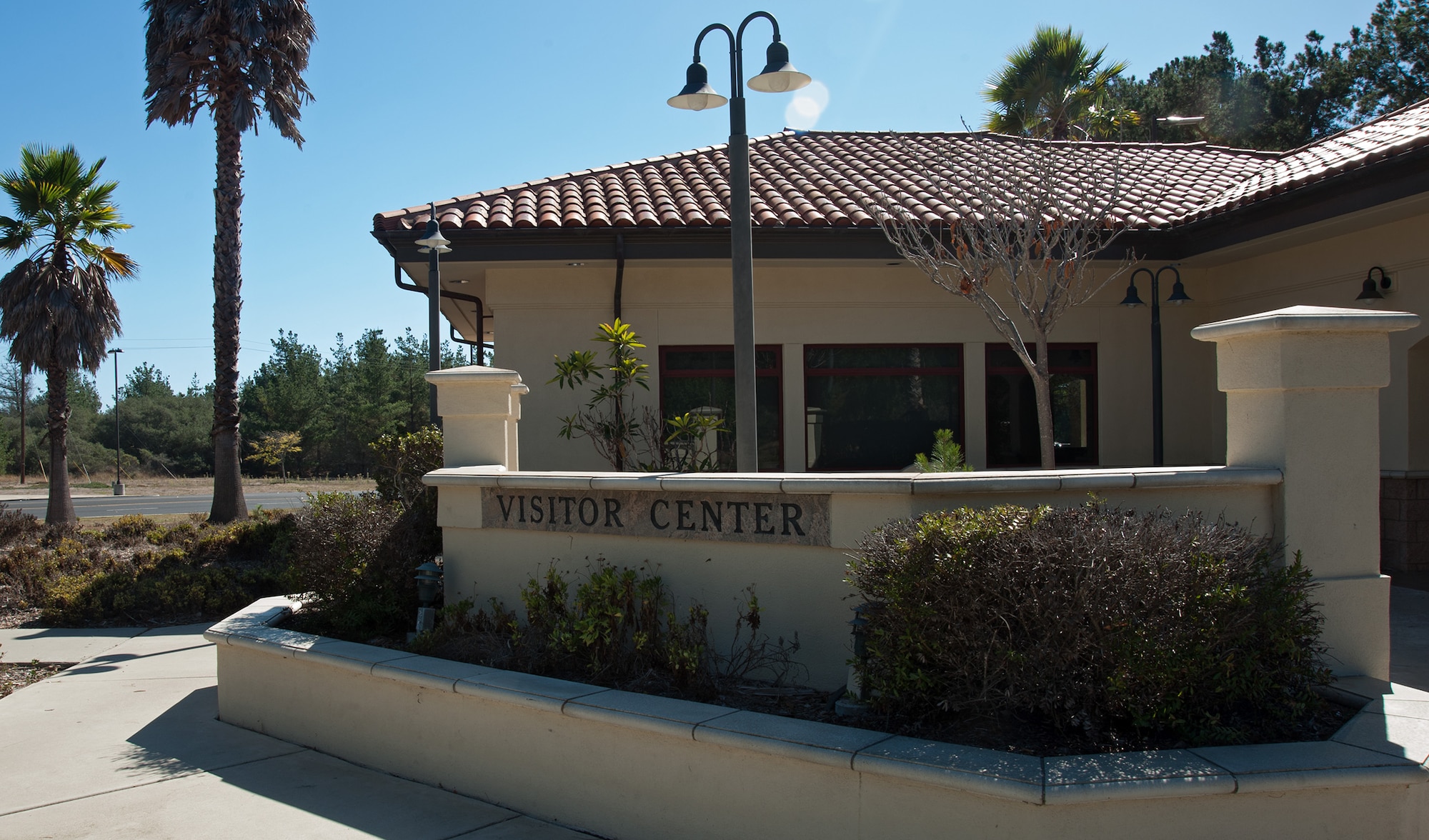 Photo of the Visitor Control Center