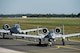 U.S. Air Force A-10 Thunderbolt II attack aircraft, assigned to the 74th Expeditionary Fighter Squadron, taxi on the flightline at Spangdahlem Air Base, Germany, Oct. 2, 2015. The aircraft will forward deploy to locations in Eastern Europe and work alongside NATO allies as part of a Theater Security Package in support of Operation Atlantic Resolve. (U.S. Air Force photo by Staff Sgt. Christopher Ruano/Released)