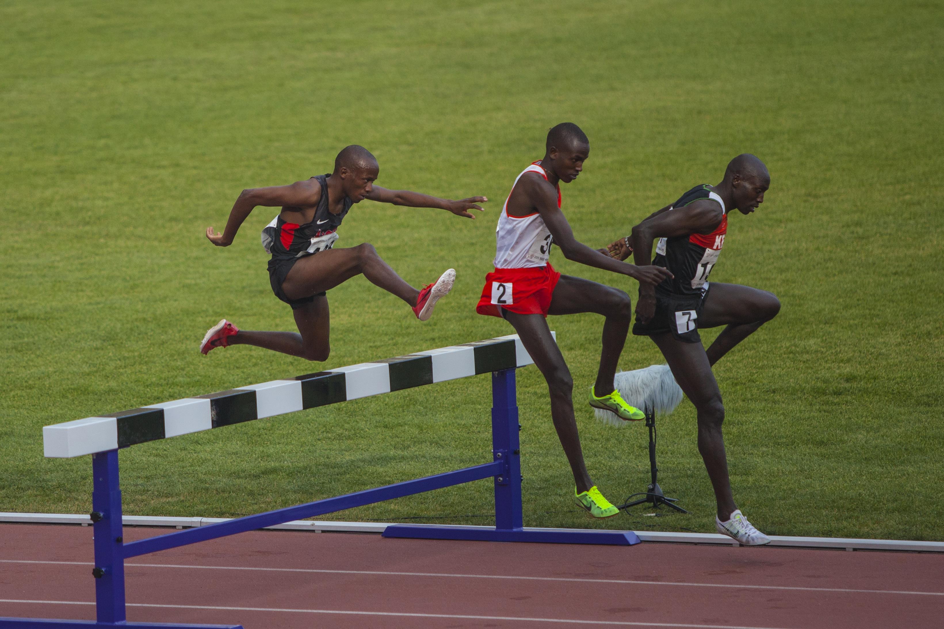 Three Hurdlers