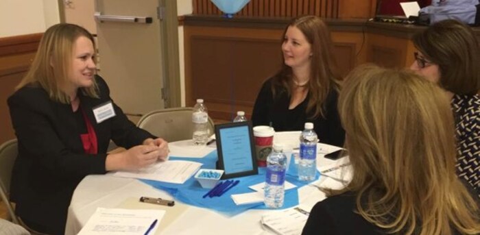 A workshop at the 2014 Women in Transition Conference. This year's conference will be held at Marine Corps Base Quantico, Oct. 10.