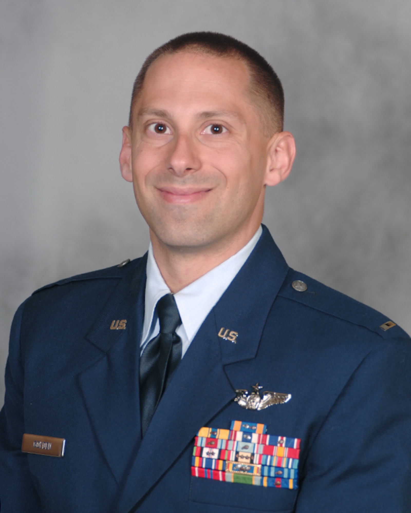 Then 2nd Lt. Jonathan Golden poses for his official photo at Vance Air Force Base, Oklahoma, Aug. 30, 2012. Capt. Golden died in a C-130J crash in Jalalabad, Afghanistan, Oct. 2. “Those who had the honor of knowing JJ will not forget his exceptional character," said Capt. Ben Keisler, who graduated pilot training with Golden in 2013. "A good man has passed from this world, and he is missed." (U.S. Air Force photo / Terry Wasson)