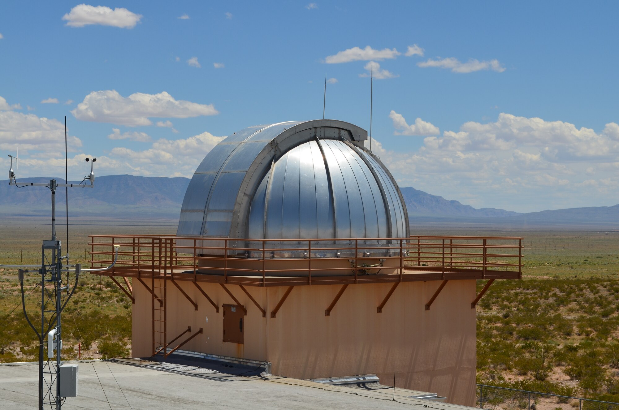 SOCORRO, N.M. - Detachment 1, 21st Operations Group was the first operational location in the Ground-based Electro-optical Deep Space Surveillance System. The site’s combination of three powerful telescopes, cameras and very fast computers locate, identify and track manmade objects orbiting deep space at altitudes of 3,000 – 22,000 miles. (courtesy photo)