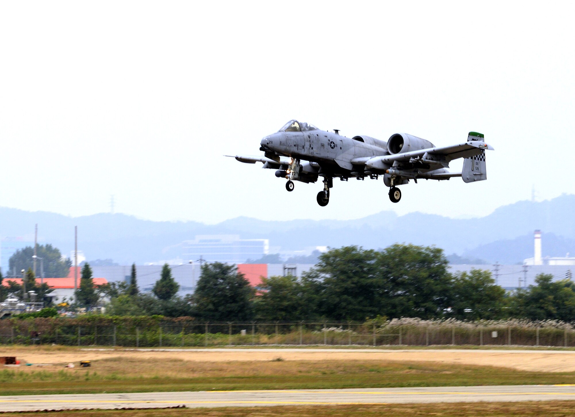 A-10s land at Osan
