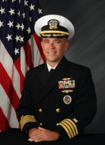 A Chicago-area native, Captain Runstrom graduated from the University of Texas at Austin in 1993 with a Bachelor of Arts degree in History and received his commission through the Navy ROTC program. 