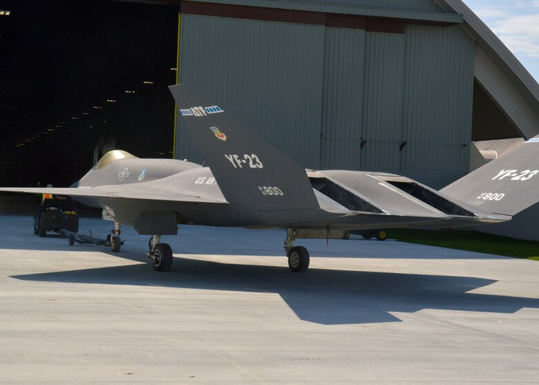 Northrop Mcdonnell Douglas Yf 23a Black Widow Ii National Museum Of The United States Air Force Display