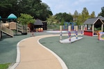 A new playground renovation at the Defense Logistics Agency Child Development Center is scheduled to be complete by spring 2016. In addition to a trike path, new rubber surfacing and storage sections, the CDC’s infant and toddler playground will also receive new play equipment and swings, making the area more age-appropriate. 