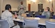 PETERSON AIR FORCE BASE, Colo. – Chief Master Sgt. Otis Jones, 302nd Airlift Wing command chief, speaks to the Junior Enlisted Advisory Council during their lunchtime meeting on the Sunday of the unit training assembly weekend. According to JEAC president, Senior Airman Dava MacDonald, “the JEAC was founded to empower the 302nd Airmen to be their own advocates through education and training.  We are committed to promoting comradery amongst junior enlisted members by educating and sharpening ourselves and our fellow Airmen. If any junior enlisted airman has any questions about their career, this wing, or the future of their career in this wing, we will work together to find an answer.”